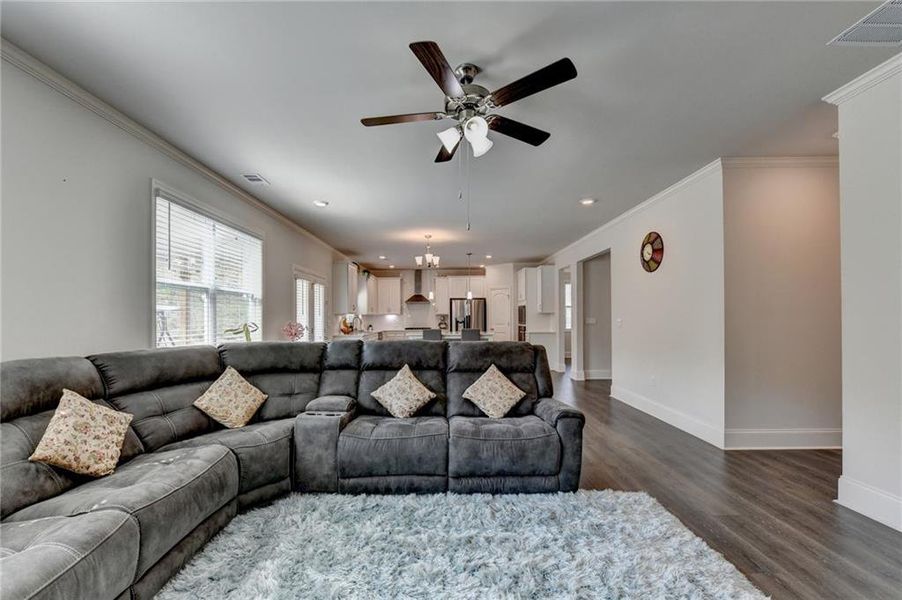 Furnished interior view inside a new home in , Cumming (Image 40). Furnished interior view inside a new home in , Cumming (Image 40).