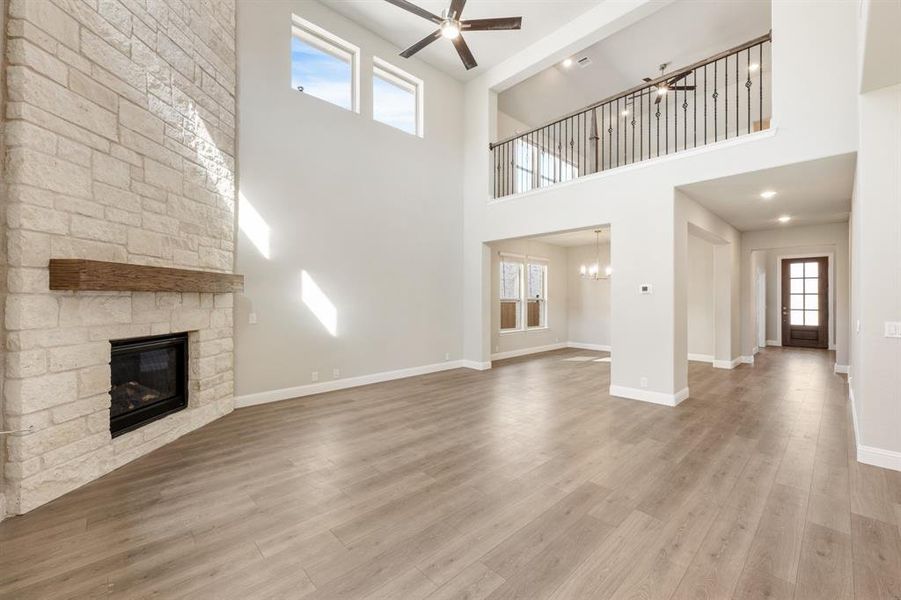 Spacious, unfurnished interior of a new home in The Enclave at Parks of Aledo, Aledo (Image 27). Spacious, unfurnished interior of a new home in The Enclave at Parks of Aledo, Aledo (Image 27).