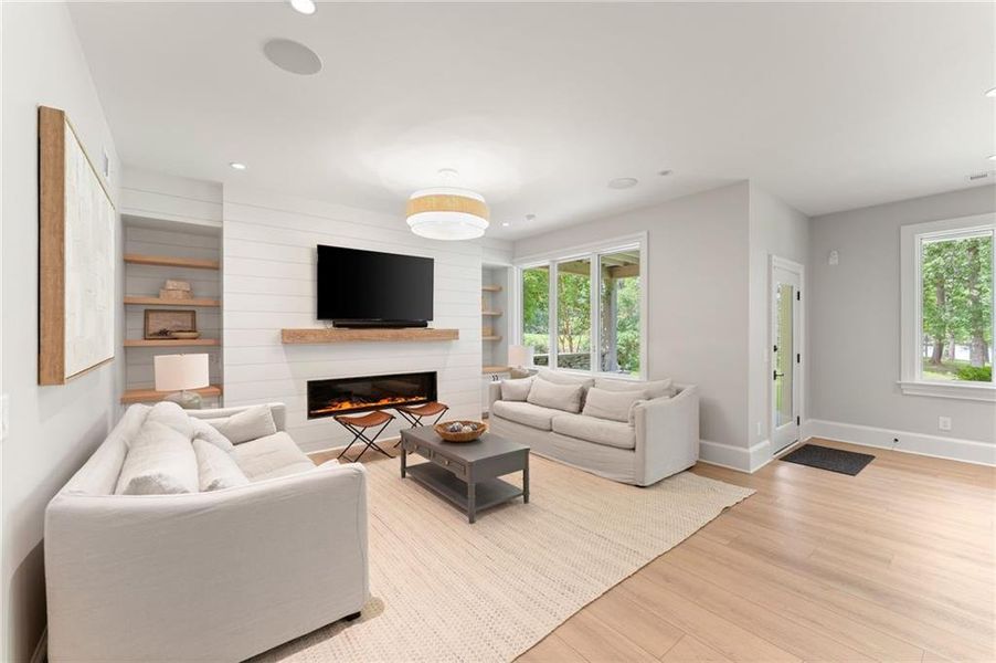 Furnished interior view inside a new home in , Dawsonville (Image 46).