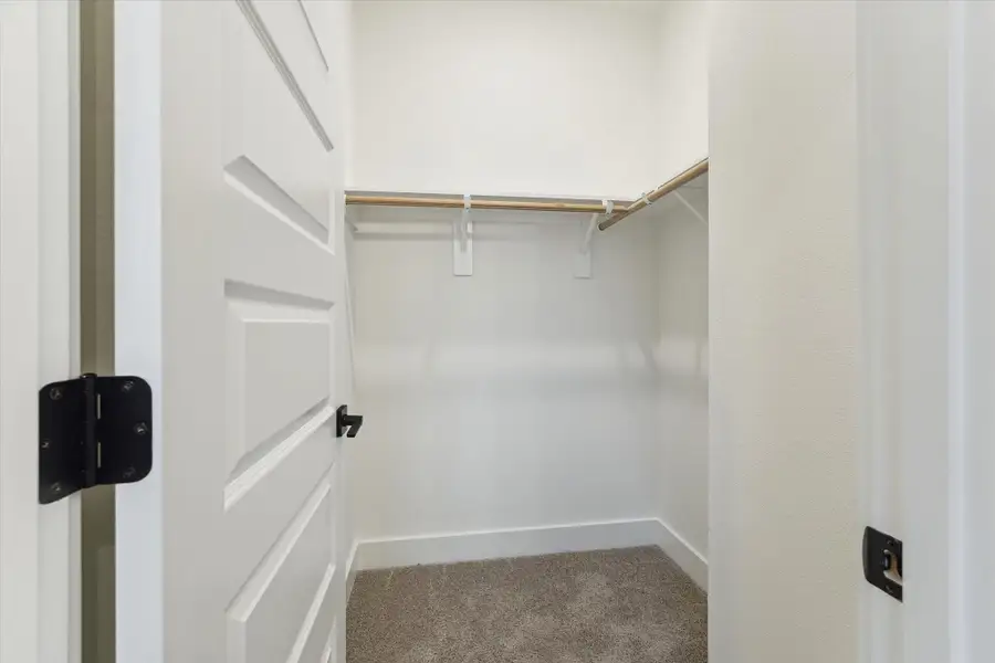 Secondary bedroom closet