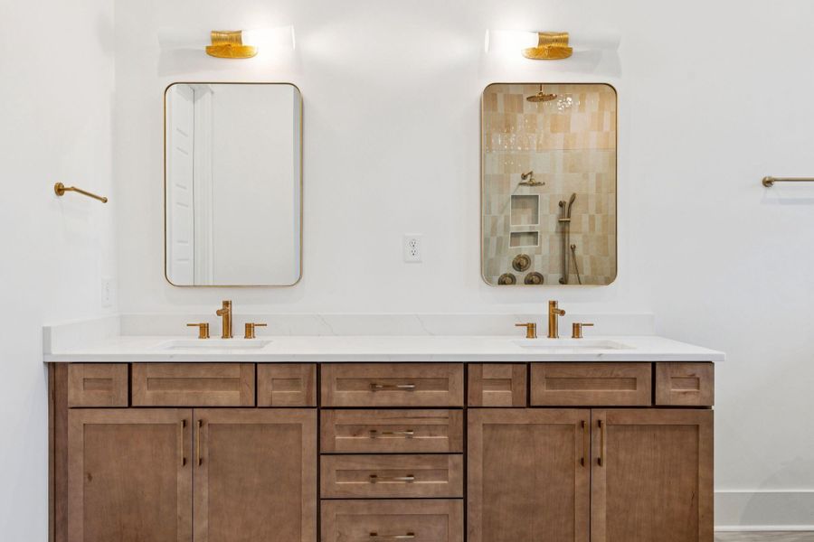 Furnished interior view inside a new home in Overlook at Copahee Sound, Awendaw (Image 10).