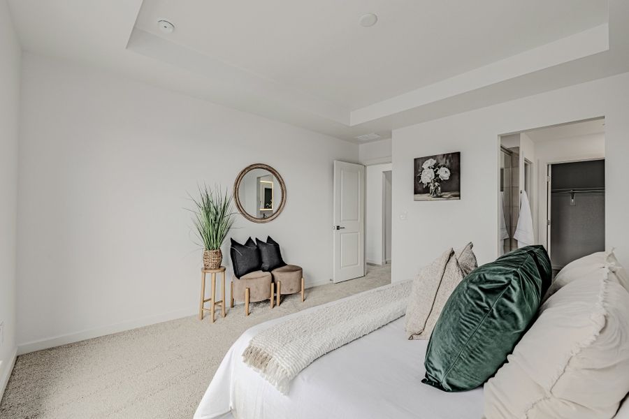 Furnished interior view inside a new home in The Hub at Virginia Village, Denver (Image 17).