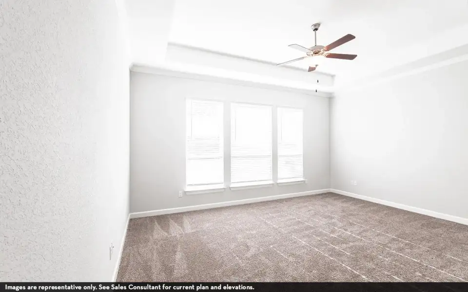 Representative unfurnished interior of a home built from the Capitola by CastleRock Communities in Lakesong, Grand Prairie (Image 13).