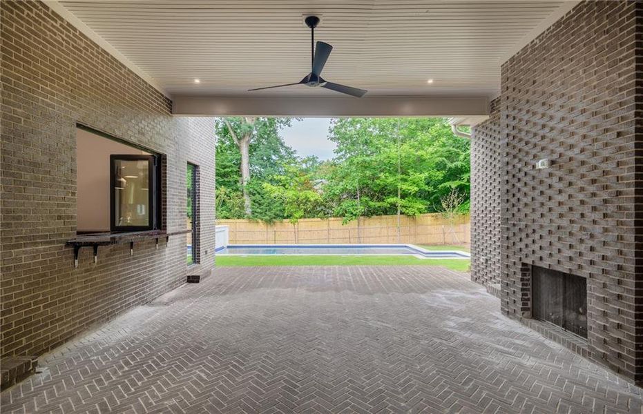Exterior details and patio area of a home in , Brookhaven (Image 32). Exterior details and patio area of a home in , Brookhaven (Image 32).