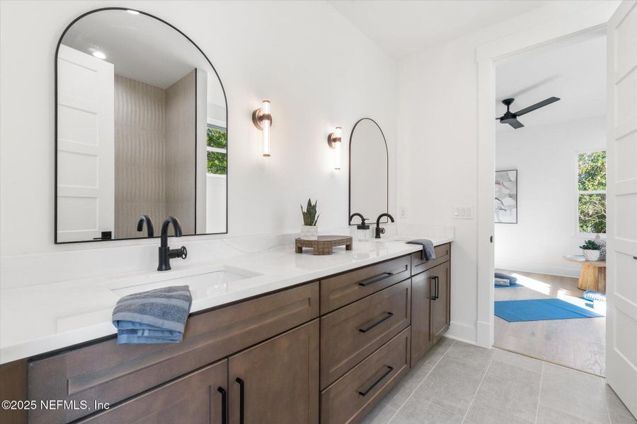 Furnished interior view inside a new home in , Jacksonville Beach (Image 7). Furnished interior view inside a new home in , Jacksonville Beach (Image 7).