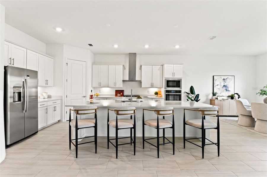 Furnished interior view inside a new home in , Lakewood Ranch (Image 9). Furnished interior view inside a new home in , Lakewood Ranch (Image 9).