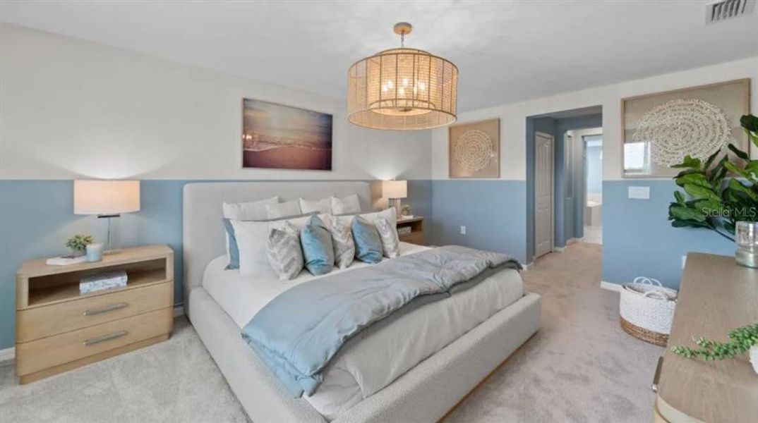 Furnished interior view inside a new home in , Venice (Image 11).