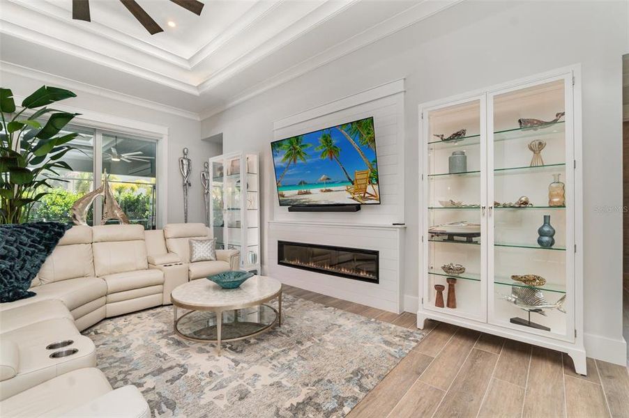 Furnished interior view inside a new home in , Cape Coral (Image 41).