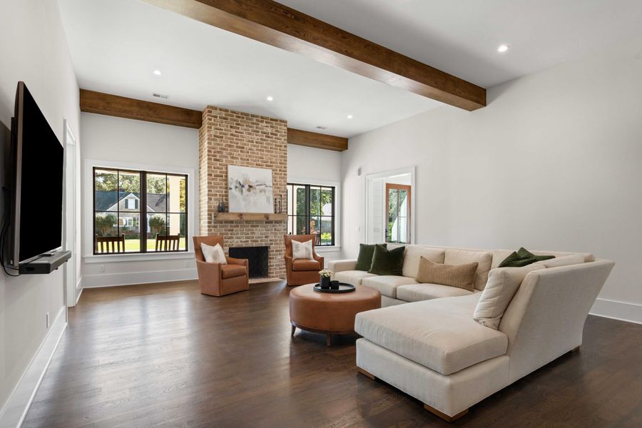 Furnished interior view inside a new home in , Mount Pleasant (Image 15).