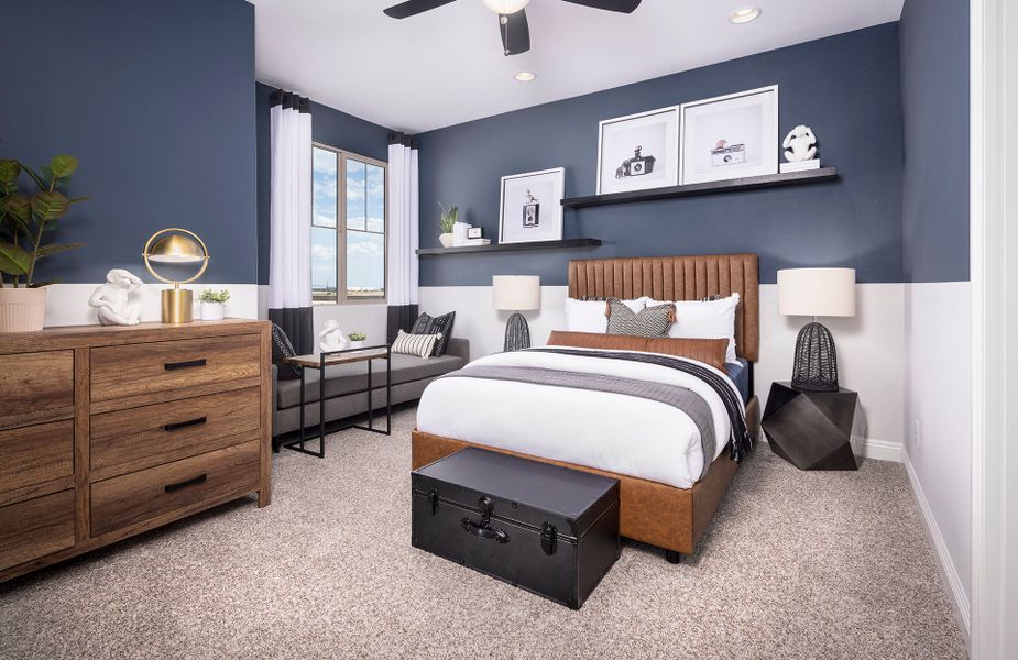 Furnished interior view inside a new home in Allen Ranches, Litchfield Park (Image 13). Furnished interior view inside a new home in Allen Ranches, Litchfield Park (Image 13).