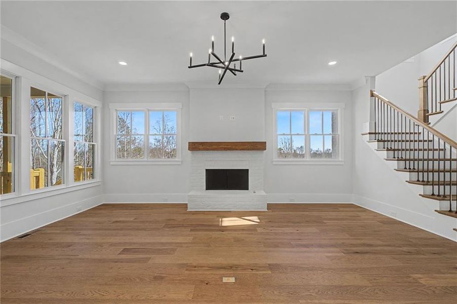 Spacious, unfurnished interior of a new home in Malone's Pond, Ball Ground (Image 17).