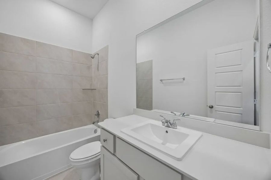 Furnished interior view inside a new home in Bel Air Village, Sherman (Image 5).