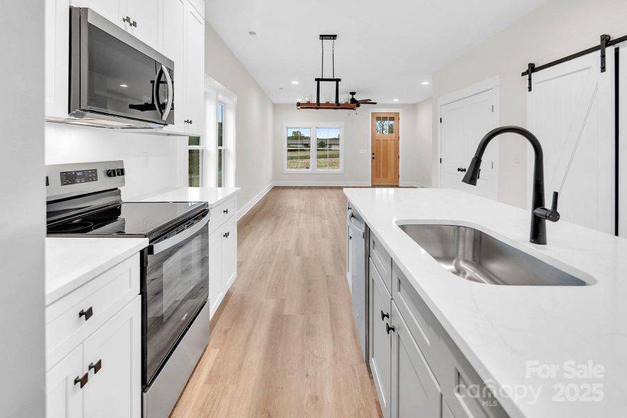 Furnished interior view inside a new home in , Norwood (Image 11).