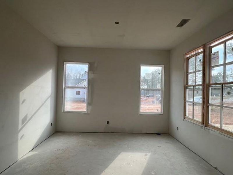 In-progress construction of a new home in , Cumming, GA (Image 9).