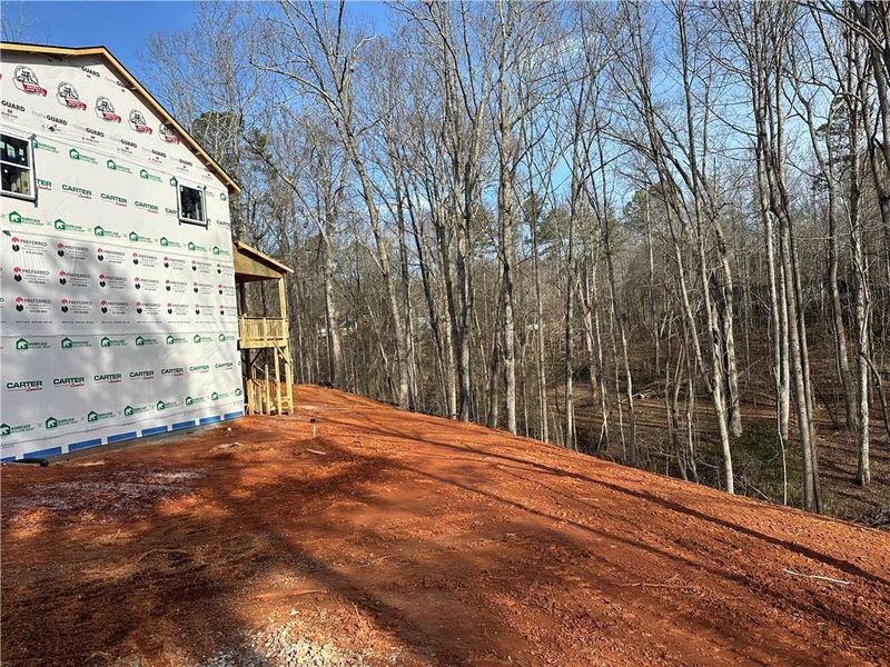 In-progress construction of a new home in , Braselton, GA (Image 6).