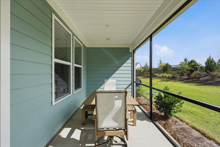 Exterior details and patio area of a home in , Summerville (Image 4). Exterior details and patio area of a home in , Summerville (Image 4).