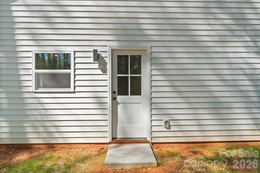 Exterior details and patio area of a home in , Shelby (Image 3).