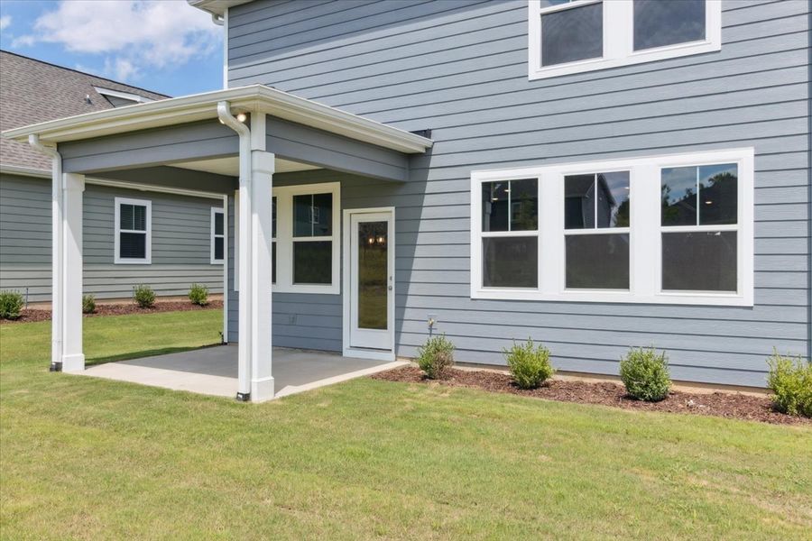 Front exterior of a new home in Tillery Park, Grovetown, GA, highlighting curb appeal (Image 18). Front exterior of a new home in Tillery Park, Grovetown, GA, highlighting curb appeal (Image 18).