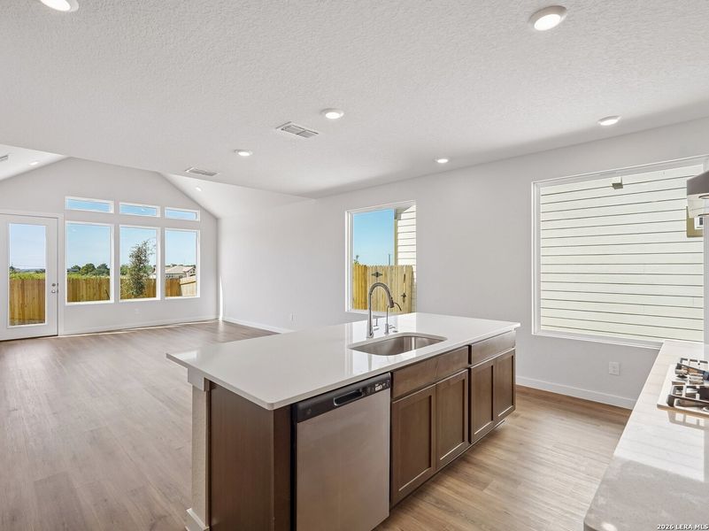 Furnished interior view inside a new home in Talley Fields, San Antonio (Image 12).