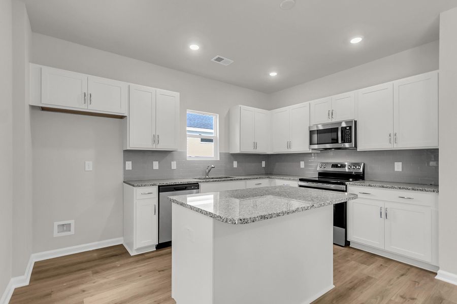 Furnished interior view inside a new home in Fairway Woods at Wyboo, Manning (Image 6). Furnished interior view inside a new home in Fairway Woods at Wyboo, Manning (Image 6).