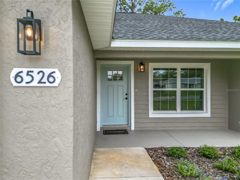 Exterior details and patio area of a home in , Citrus Springs (Image 28). Exterior details and patio area of a home in , Citrus Springs (Image 28).