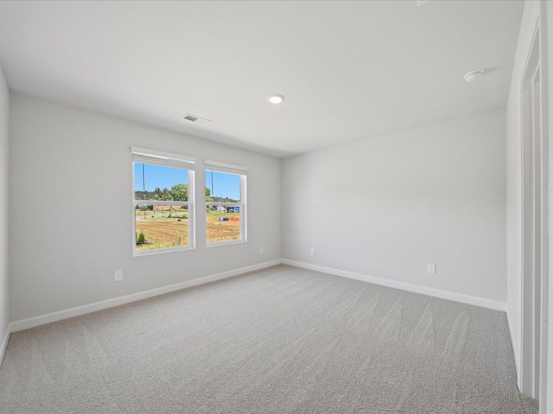 Spacious, unfurnished interior of a new home in Crossing at Abner Creek Townes, Greer (Image 14). Spacious, unfurnished interior of a new home in Crossing at Abner Creek Townes, Greer (Image 14).