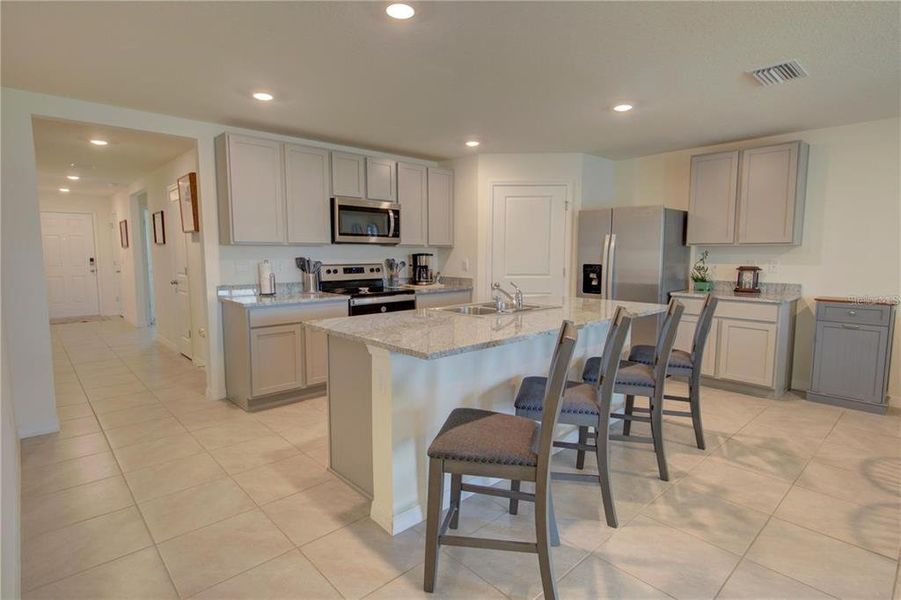 Furnished interior view inside a new home in , Zephyrhills (Image 17).