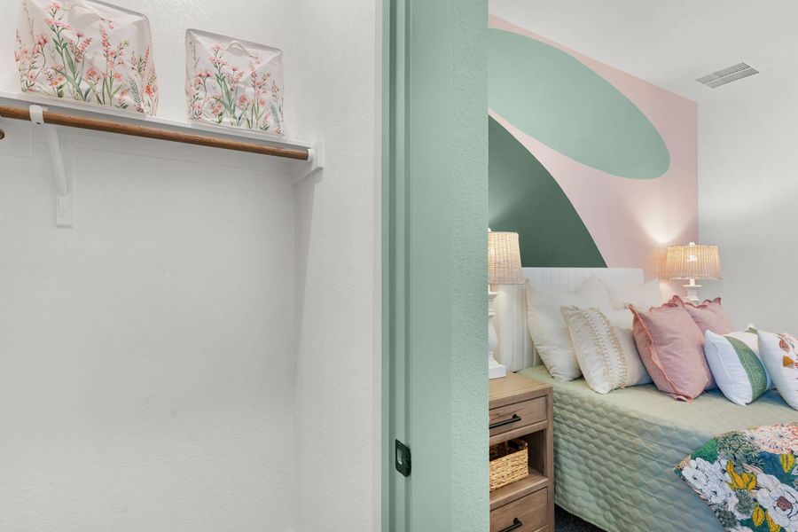 Furnished interior view inside a new home in Highland Village, Georgetown (Image 72). Furnished interior view inside a new home in Highland Village, Georgetown (Image 72).