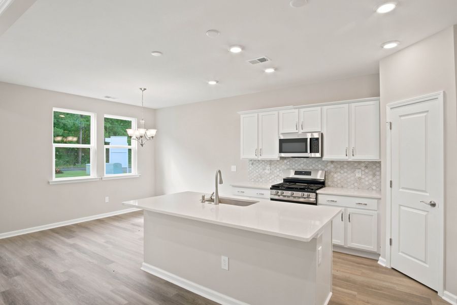 Furnished interior view inside a new home in The Willows, Loris (Image 5).