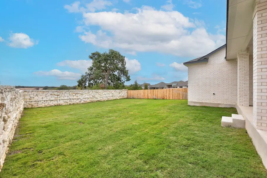 Exterior details and patio area of a home in Santa Rita Ranch - 60', Santa Rita Ranch (Image 3).