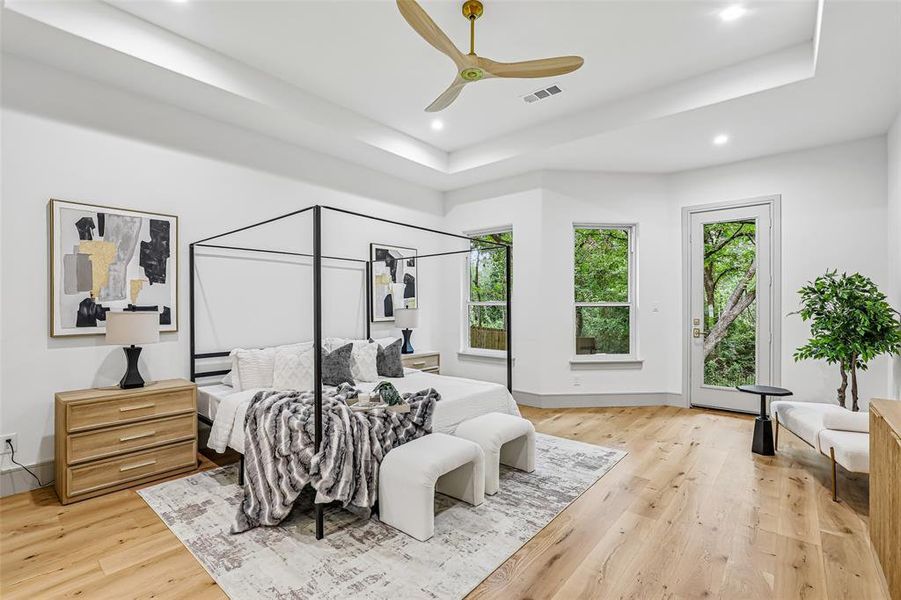 Furnished interior view inside a new home in , Trophy Club (Image 35).