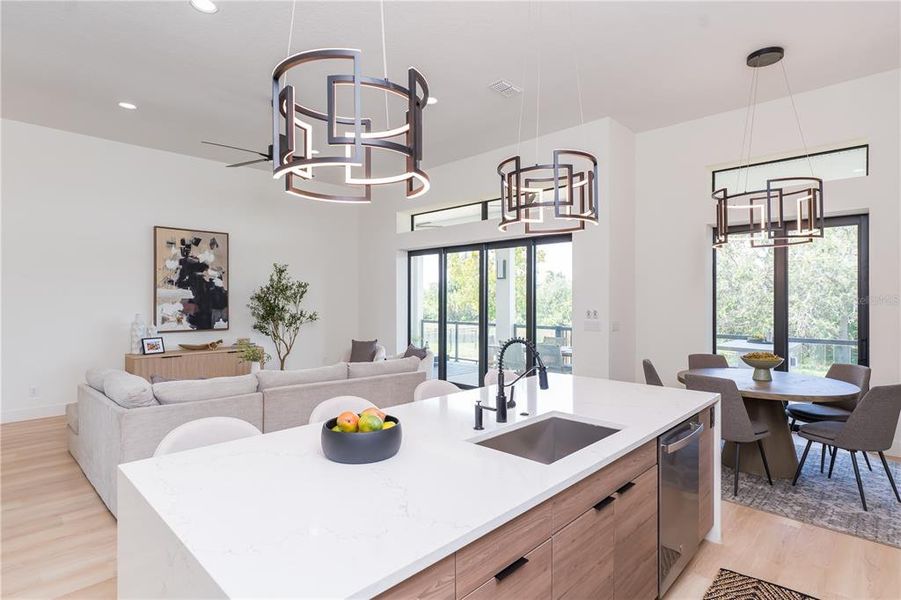 Furnished interior view inside a new home in , Apollo Beach (Image 6).