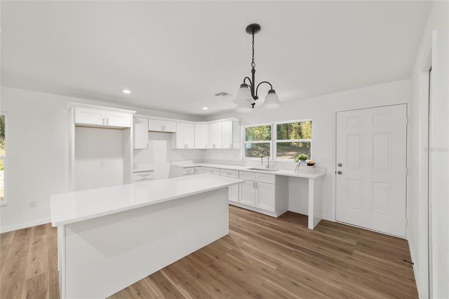 Furnished interior view inside a new home in , Belleview (Image 3).
