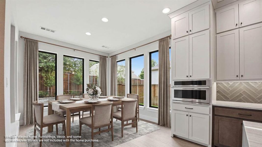 Furnished interior view inside a new home in Adkins Park, Hurst (Image 14). Furnished interior view inside a new home in Adkins Park, Hurst (Image 14).