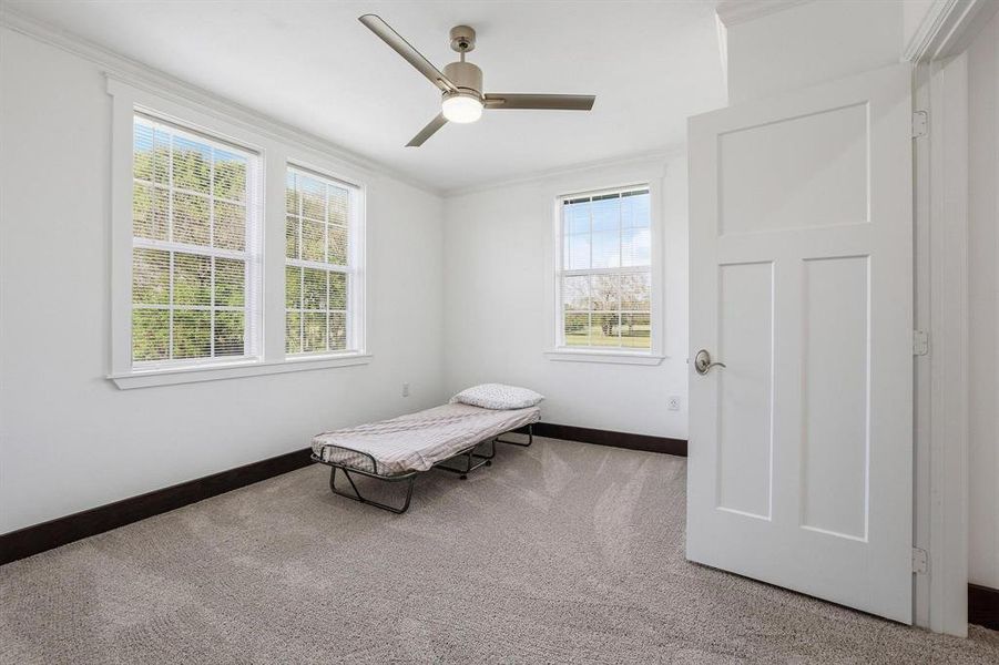 Furnished interior view inside a new home in , Savoy (Image 6). Furnished interior view inside a new home in , Savoy (Image 6).