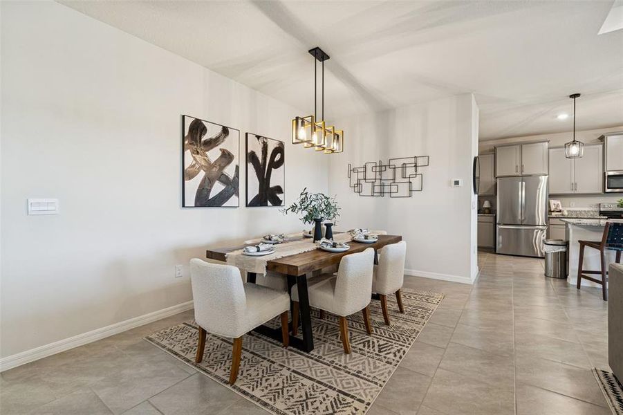 Furnished interior view inside a new home in , Wesley Chapel (Image 27).