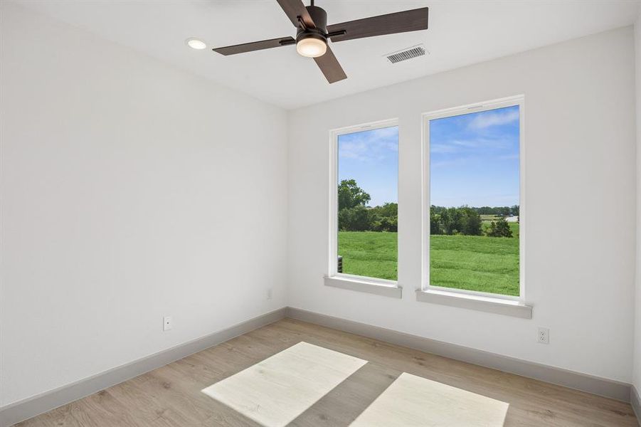Your new home office is the perfect place for work or play!