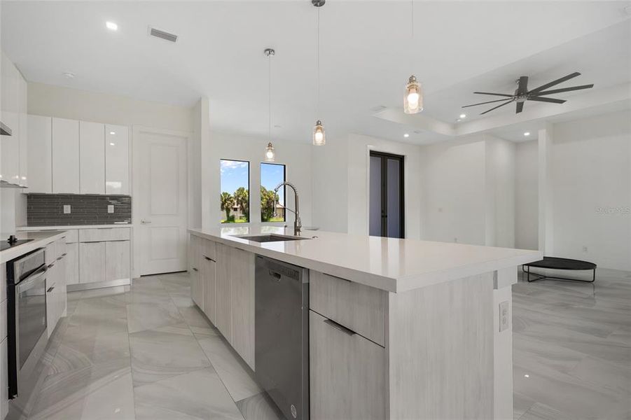 Furnished interior view inside a new home in , Punta Gorda (Image 4).