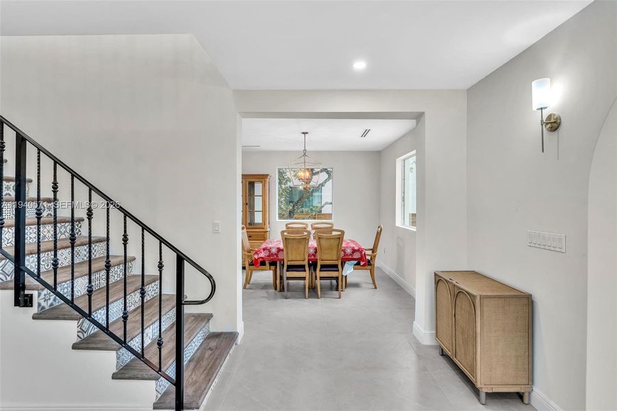 Furnished interior view inside a new home in , Miami (Image 37).
