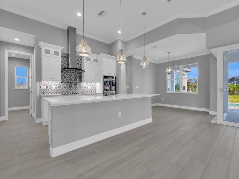 Furnished interior view inside a new home in , Rotonda West (Image 8).