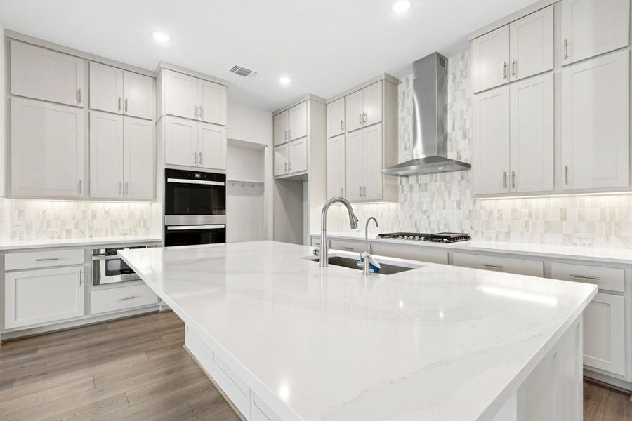 Furnished interior view inside a new home in Riverstone, Georgetown (Image 6).