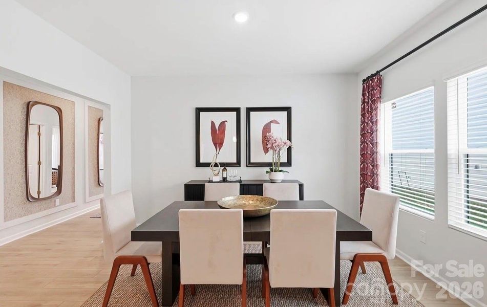 Furnished interior view inside a new home in Clairmont, Charlotte (Image 6).