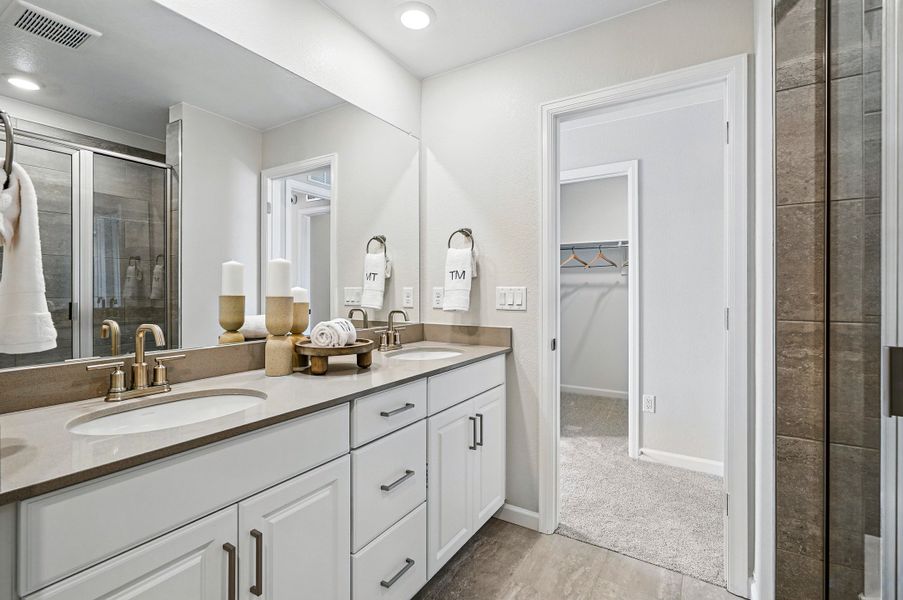 Representative furnished interior of a home built from the Backcountry by Taylor Morrison in Parterre Townhomes - The Westerly Collection, Thornton (Image 23).
