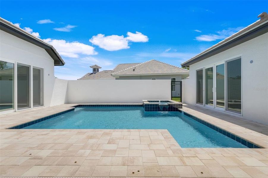Exterior details and patio area of a home in Toscana, Palm Coast (Image 27).
