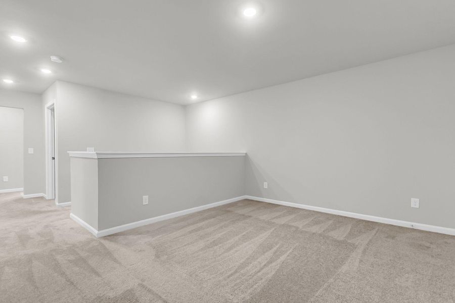 Spacious, unfurnished interior of a new home in Limehouse Village: Arbor Series, Summerville (Image 54).