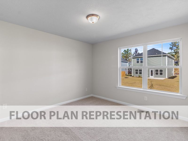 Athens Plan Secondary Bed | Ivey Homes Athens Plan Secondary Bed | Ivey Homes