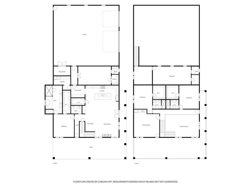 2D floor plan layout of this home in , Dahlonega, GA (Image 7).