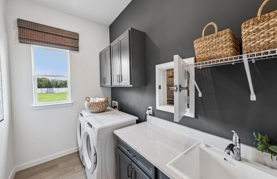 Upgraded Laundry Room