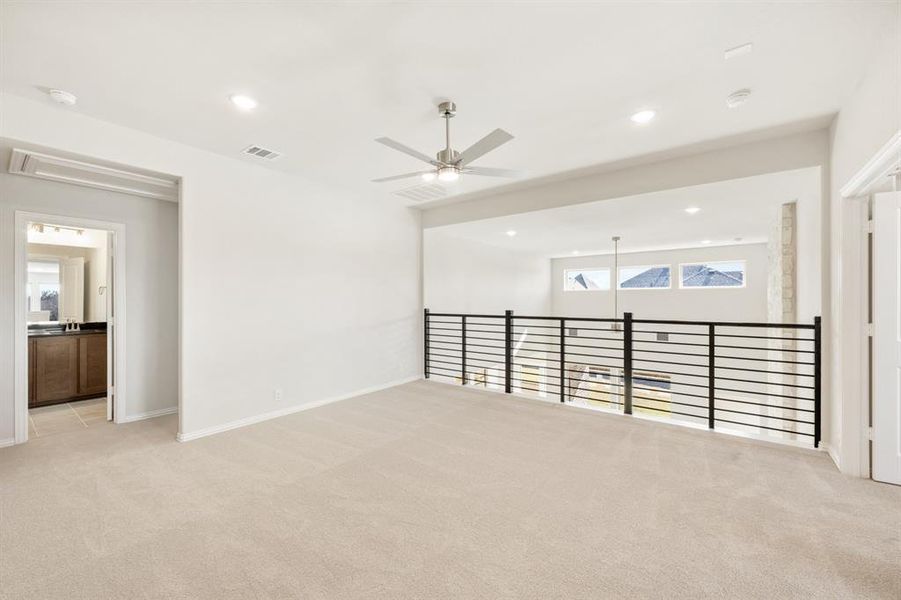 Spacious, unfurnished interior of a new home in Addison Hills Classic 60s, Cedar Hill (Image 24).