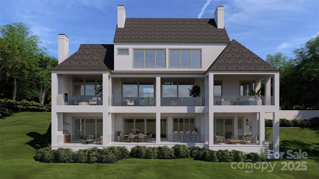 Front exterior of a new home in , Sherrills Ford, NC, highlighting curb appeal (Image 18). Front exterior of a new home in , Sherrills Ford, NC, highlighting curb appeal (Image 18).